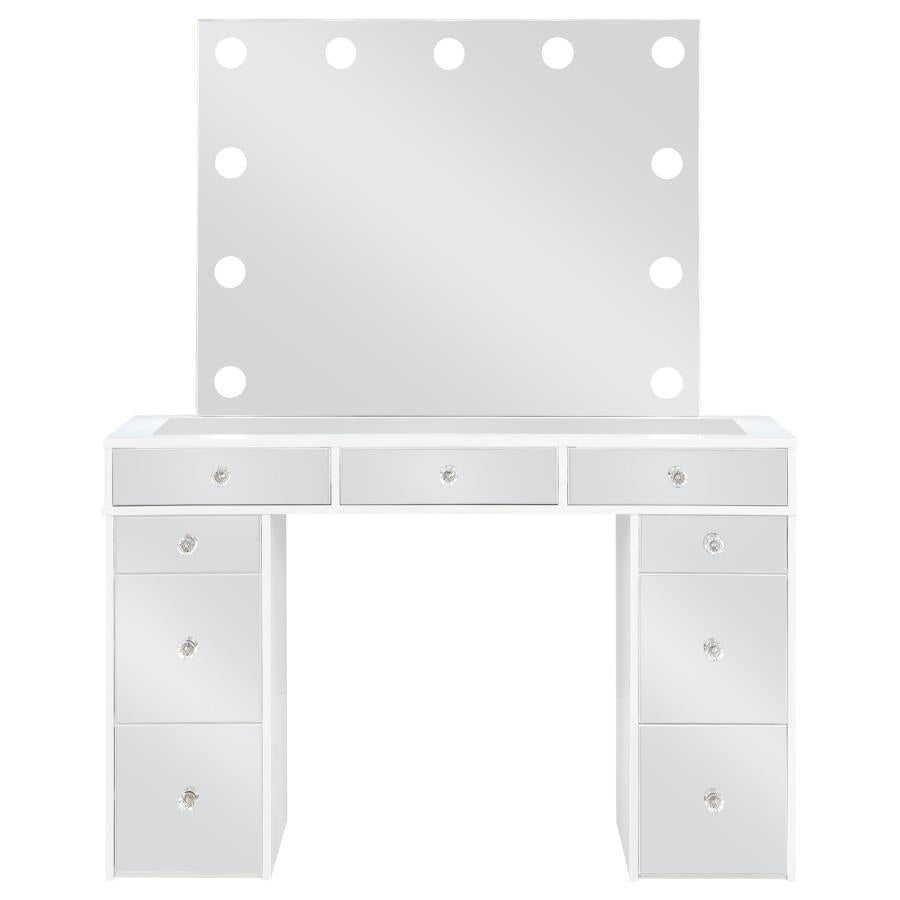Regina White Vanity Set