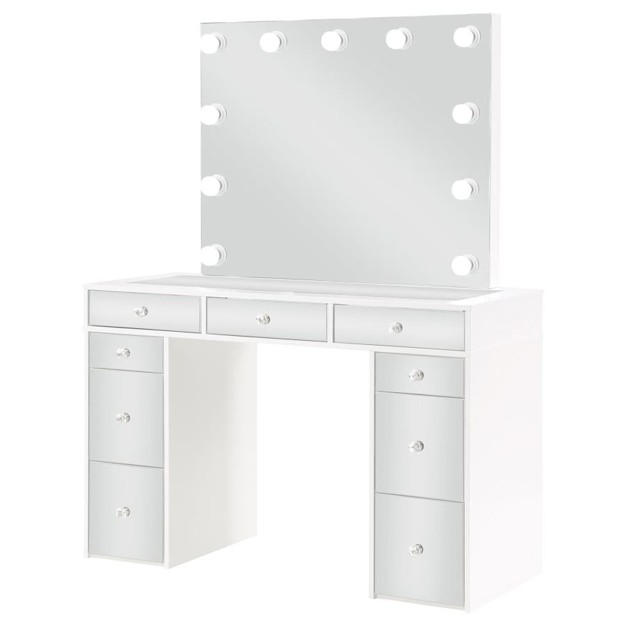 Regina White Vanity Set