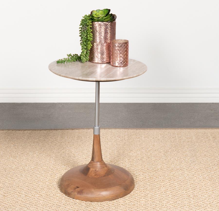 Alicia Ivory Side Table