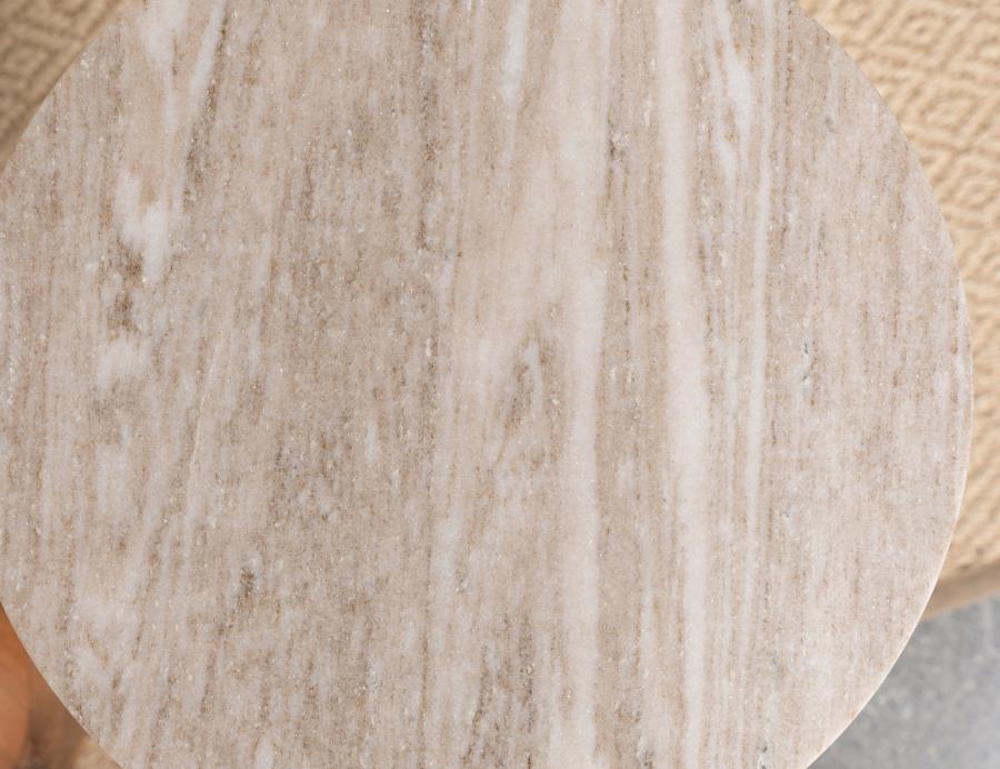 Alicia Ivory Side Table