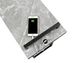 Maxwell Grey Side Table