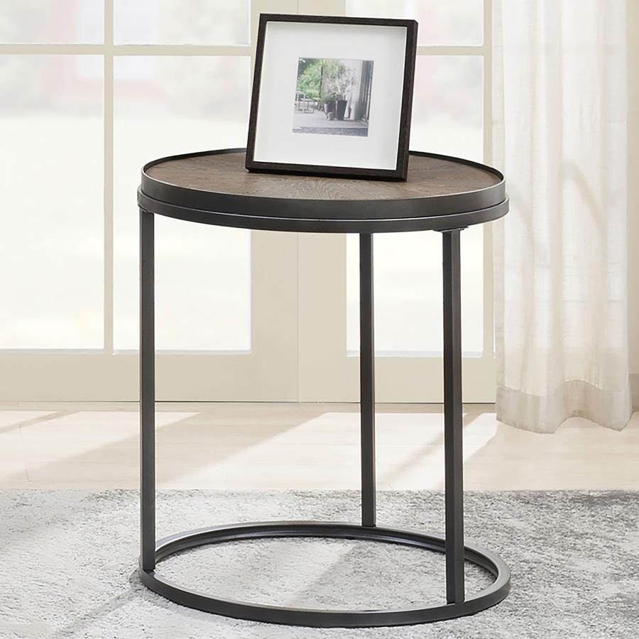 Rodrigo Brown End Table