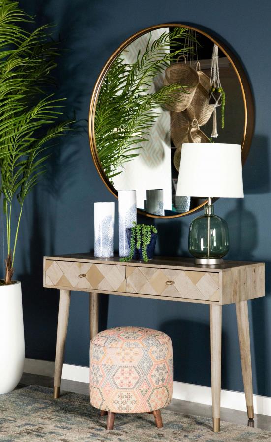 Alyssum Brown Console Table
