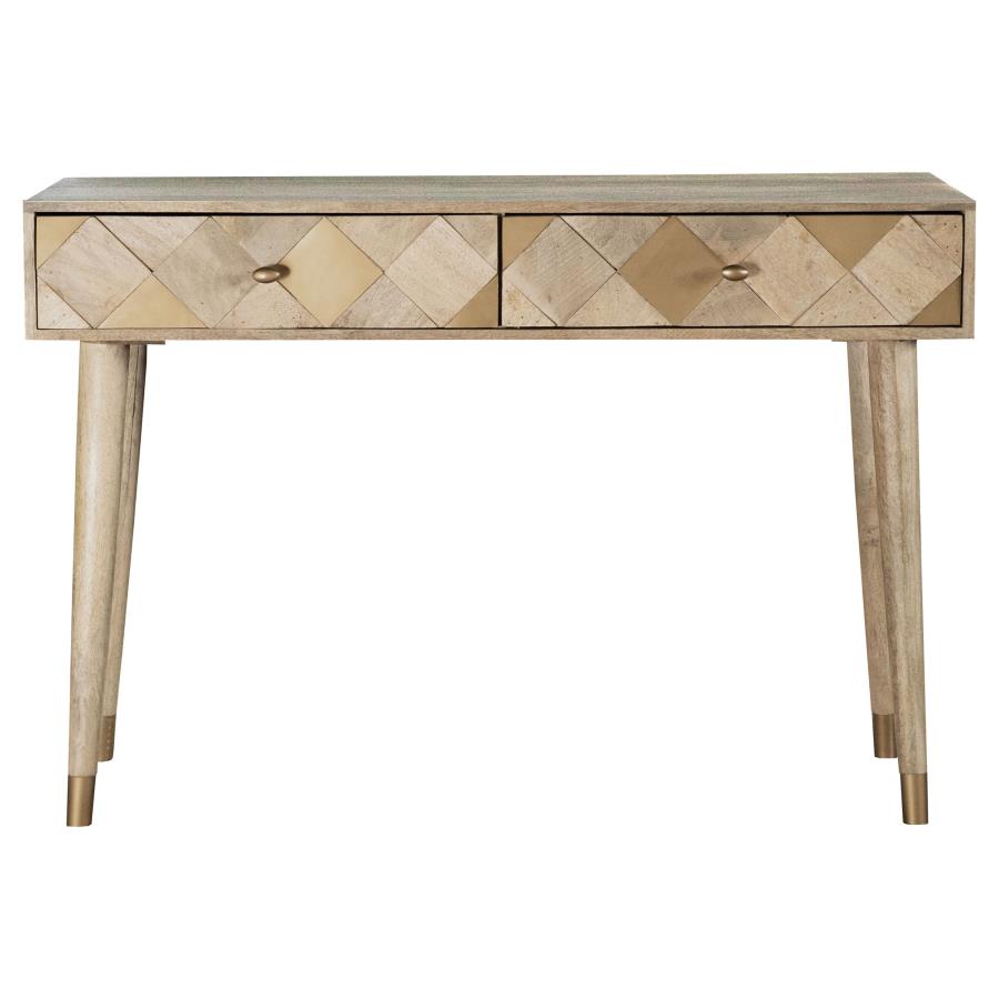 Alyssum Brown Console Table