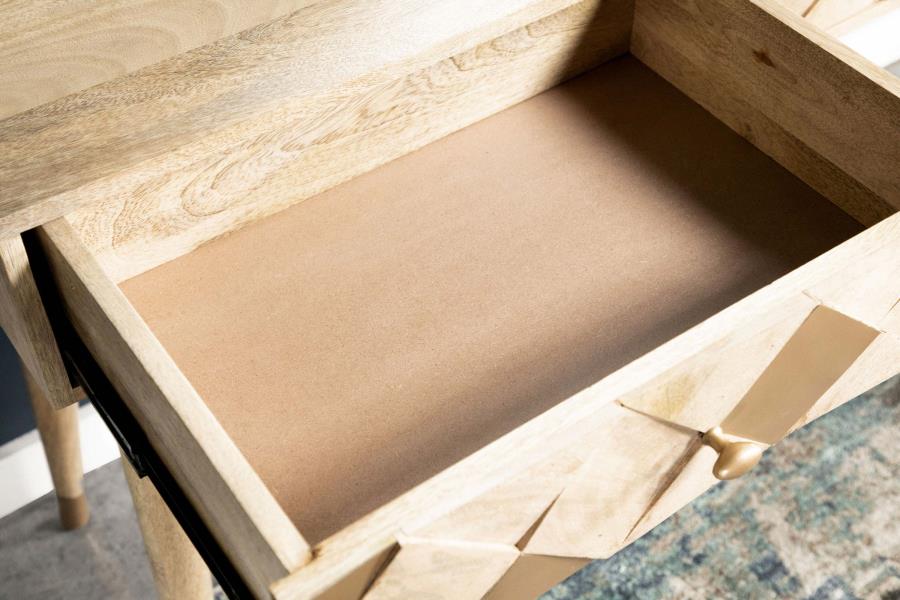 Alyssum Brown Console Table