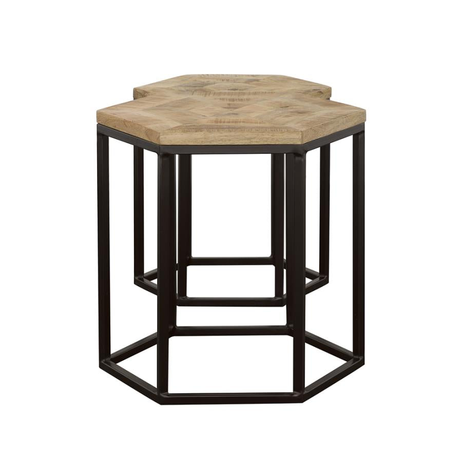 Adger Brown 2 Pc Nesting Table