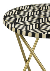 Xenia Gold Side Table