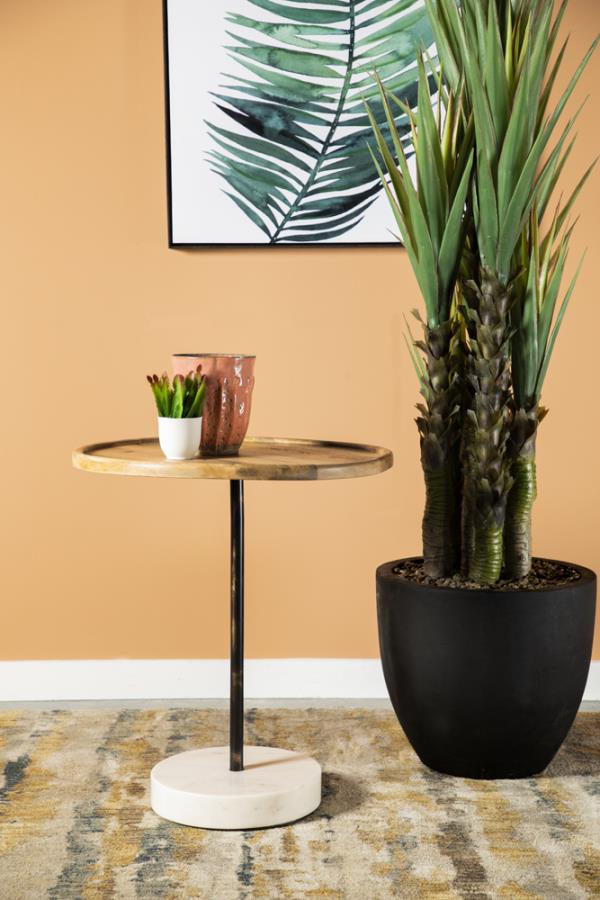 Ginevra Brown Side Table