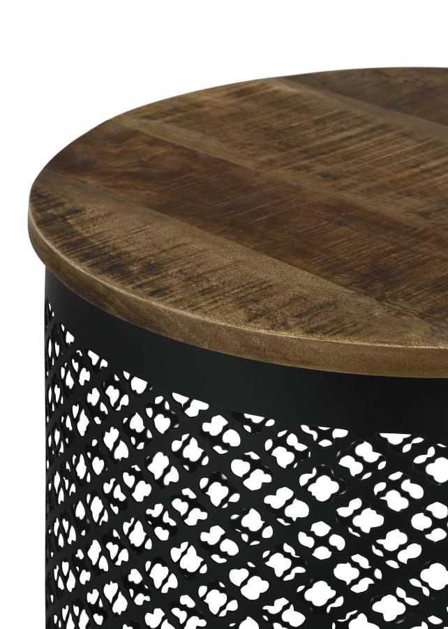 Aurora Brown Side Table