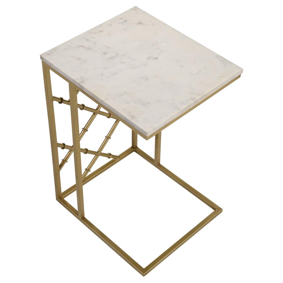 Angeliki Gold Side Table