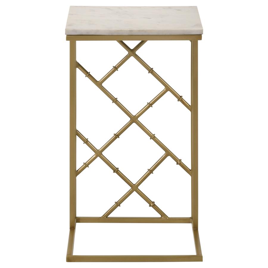 Angeliki Gold Side Table
