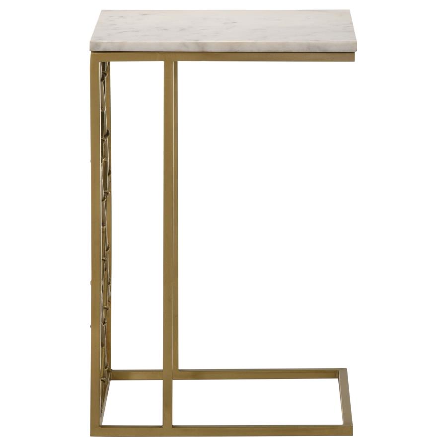 Angeliki Gold Side Table