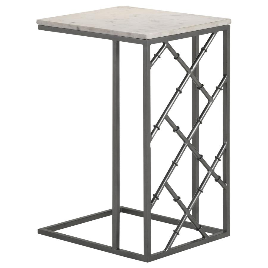 Angeliki Grey Side Table