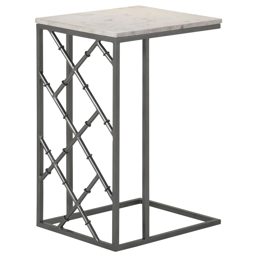 Angeliki Grey Side Table