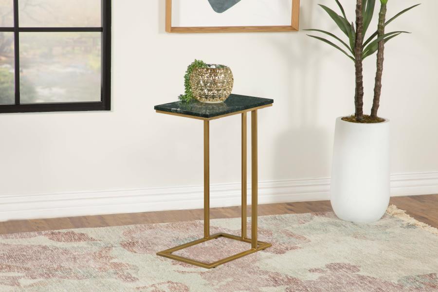 Vicente Gold Side Table