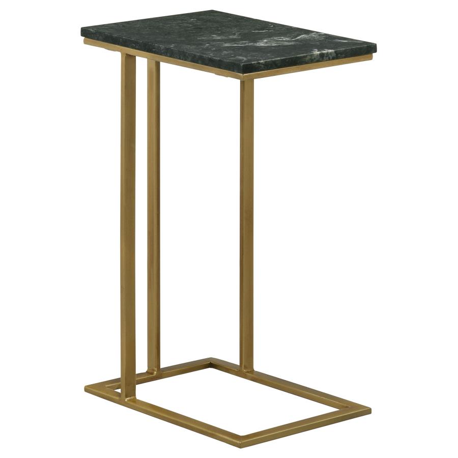 Vicente Gold Side Table