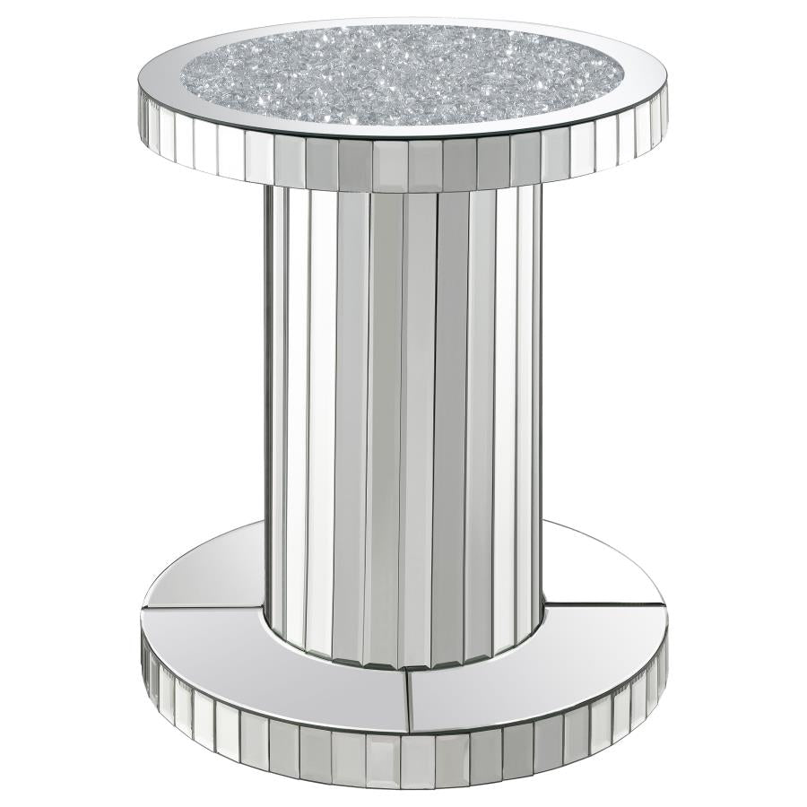 Dorielle Silver Side Table