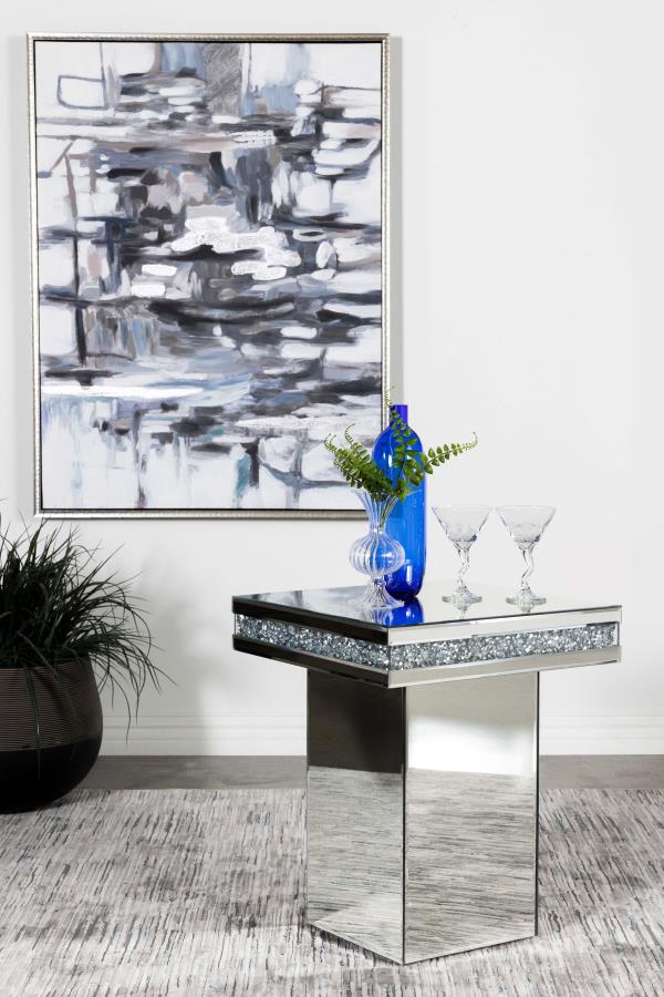 Elora Silver Side Table