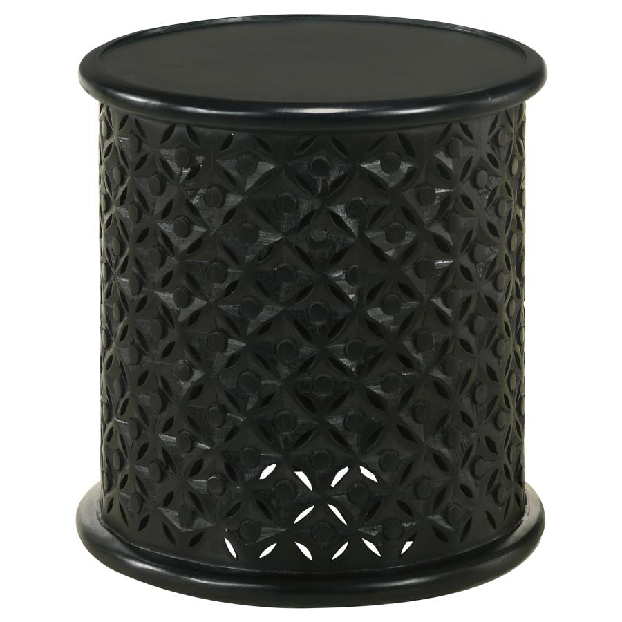 Krish Black Side Table