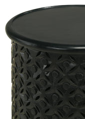 Krish Black Side Table