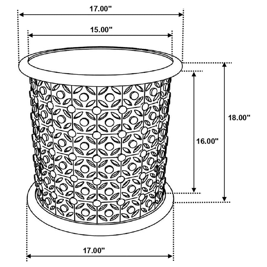 Krish Brown Side Table