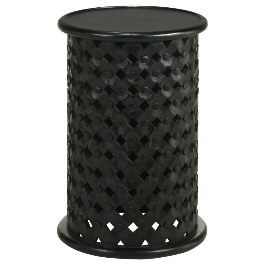 Krish Black Side Table