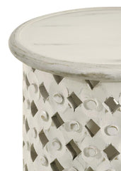 Krish Ivory Side Table