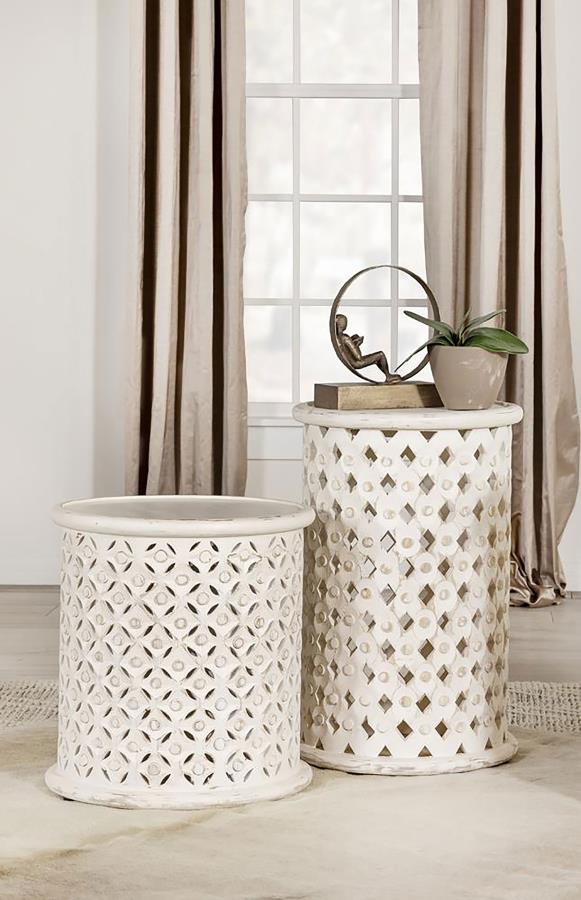 Krish Ivory Side Table