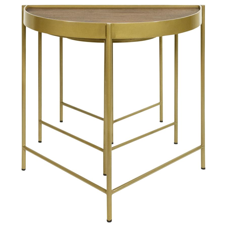 Tristen Brown 3 Pc Nesting Table