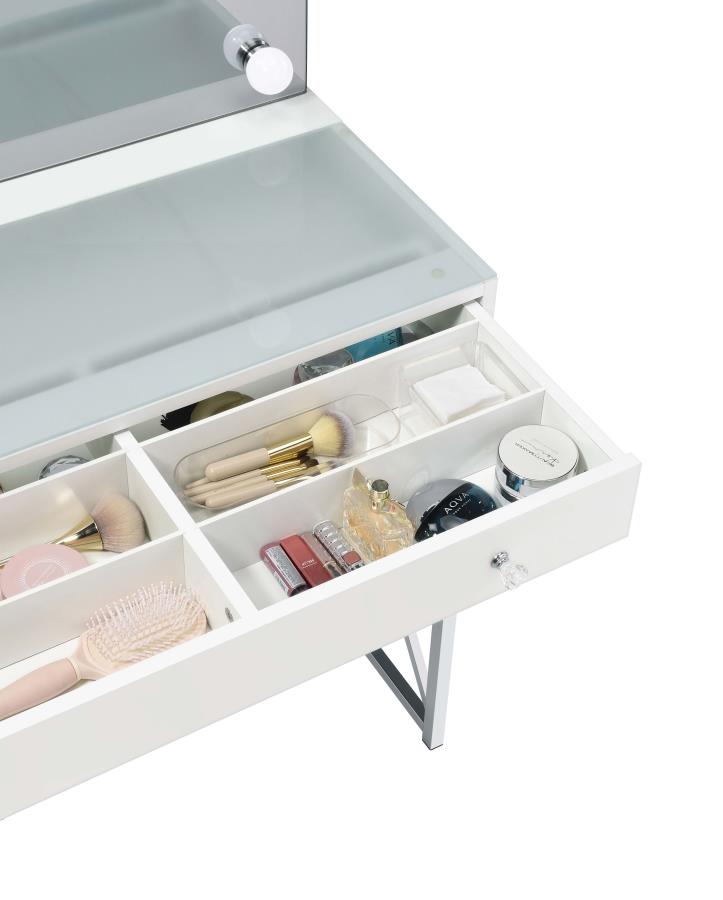 Eliza White Vanity Set