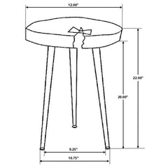 Keith Brown Side Table