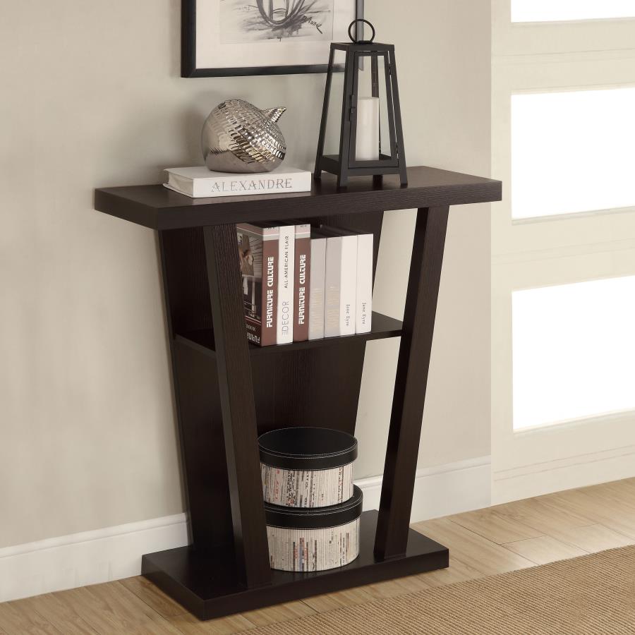 Evanna Brown Console Table