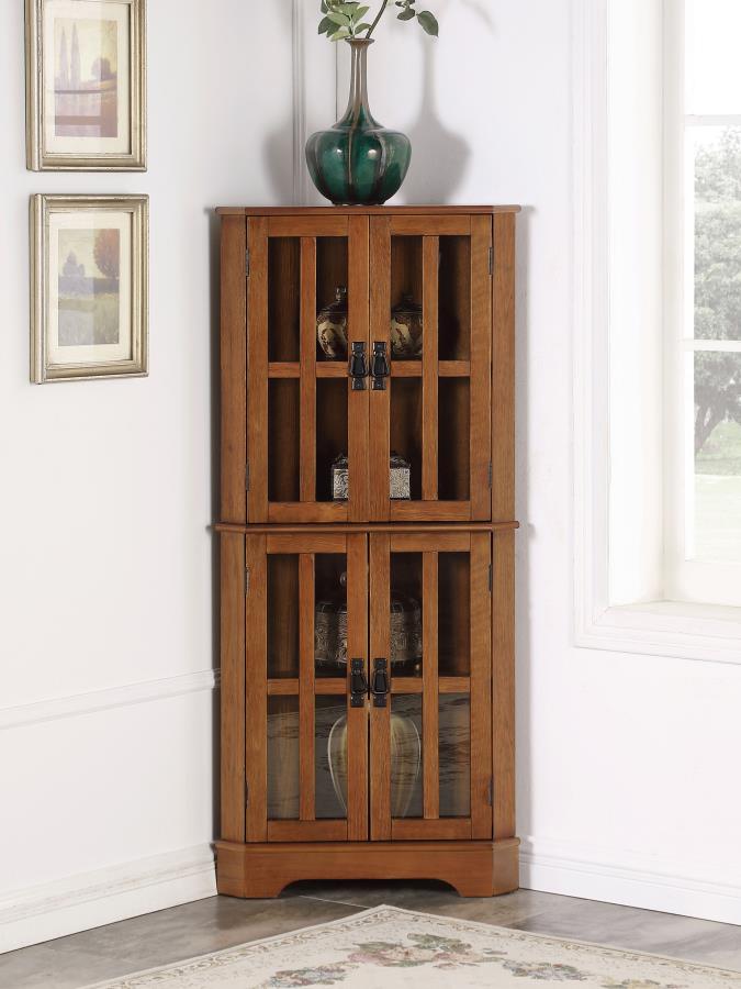 Coreosis Brown Curio Cabinet