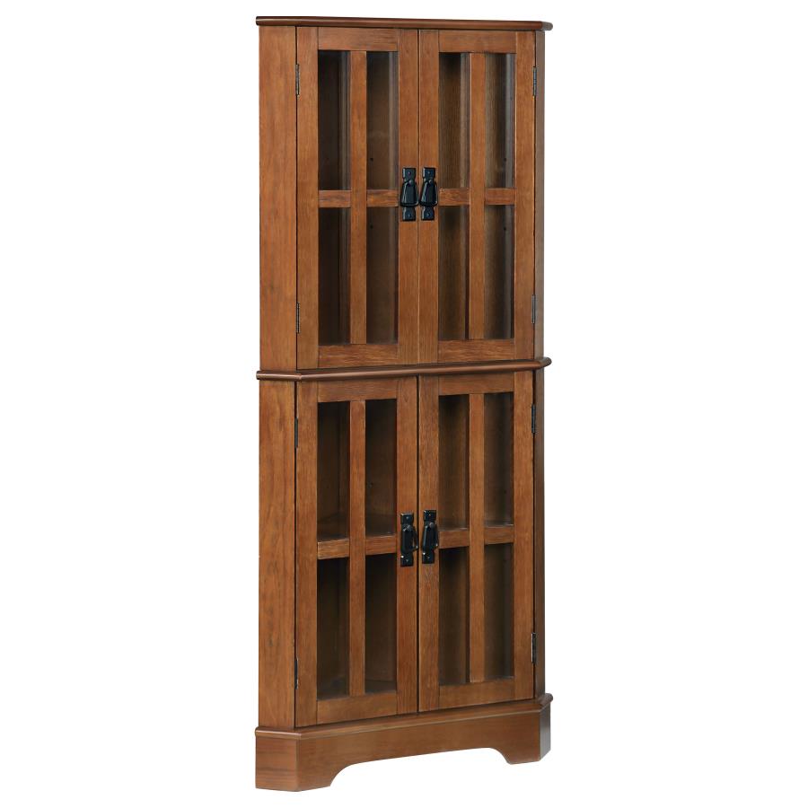 Coreosis Brown Curio Cabinet