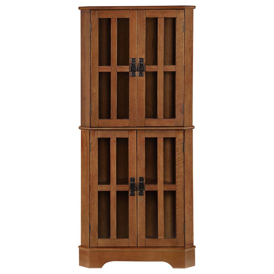 Coreosis Brown Curio Cabinet