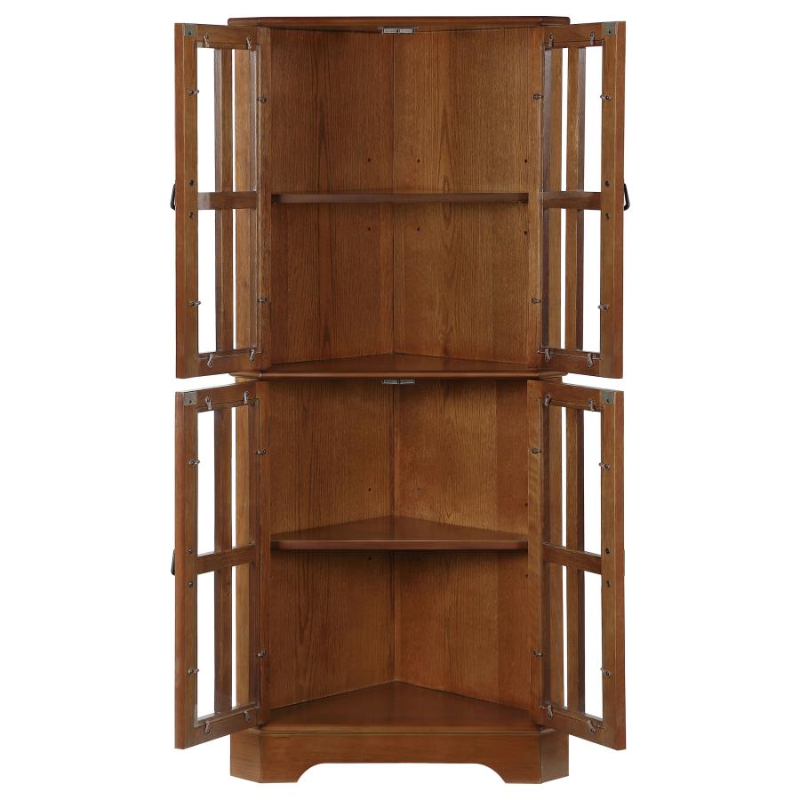 Coreosis Brown Curio Cabinet