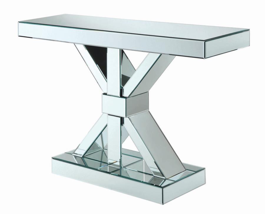 Lurlynn Silver Console Table