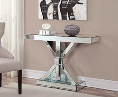 Lurlynn Silver Console Table