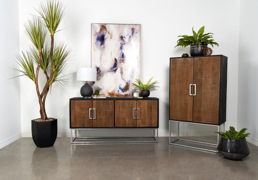 Borman Brown Accent Cabinet