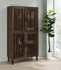 Elouise Brown Tall Accent Cabinet