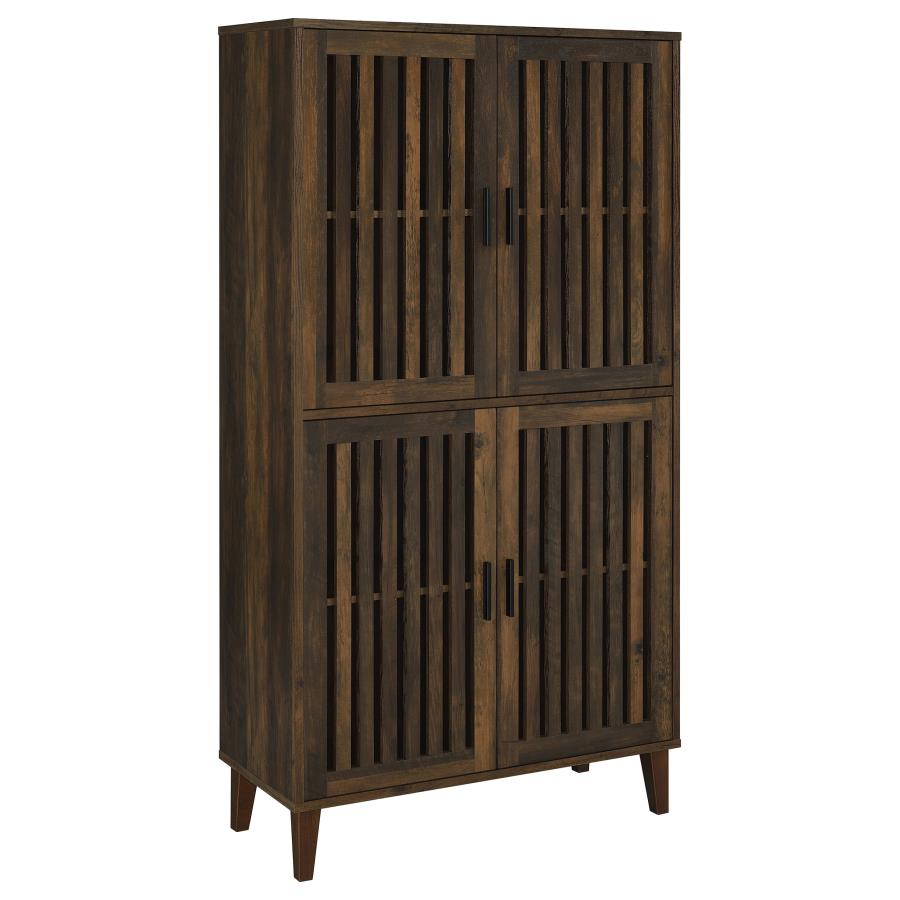 Elouise Brown Tall Accent Cabinet