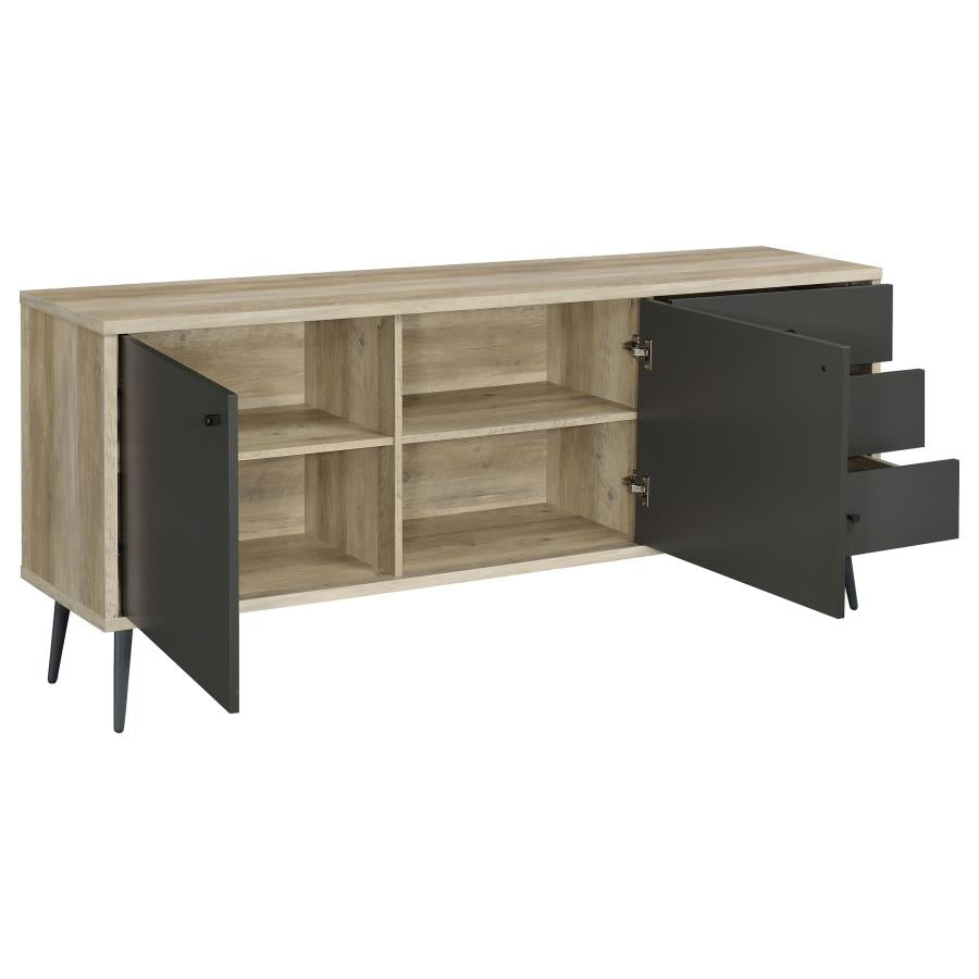 Maeve Grey Accent Cabinet
