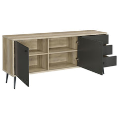 Maeve Grey Accent Cabinet