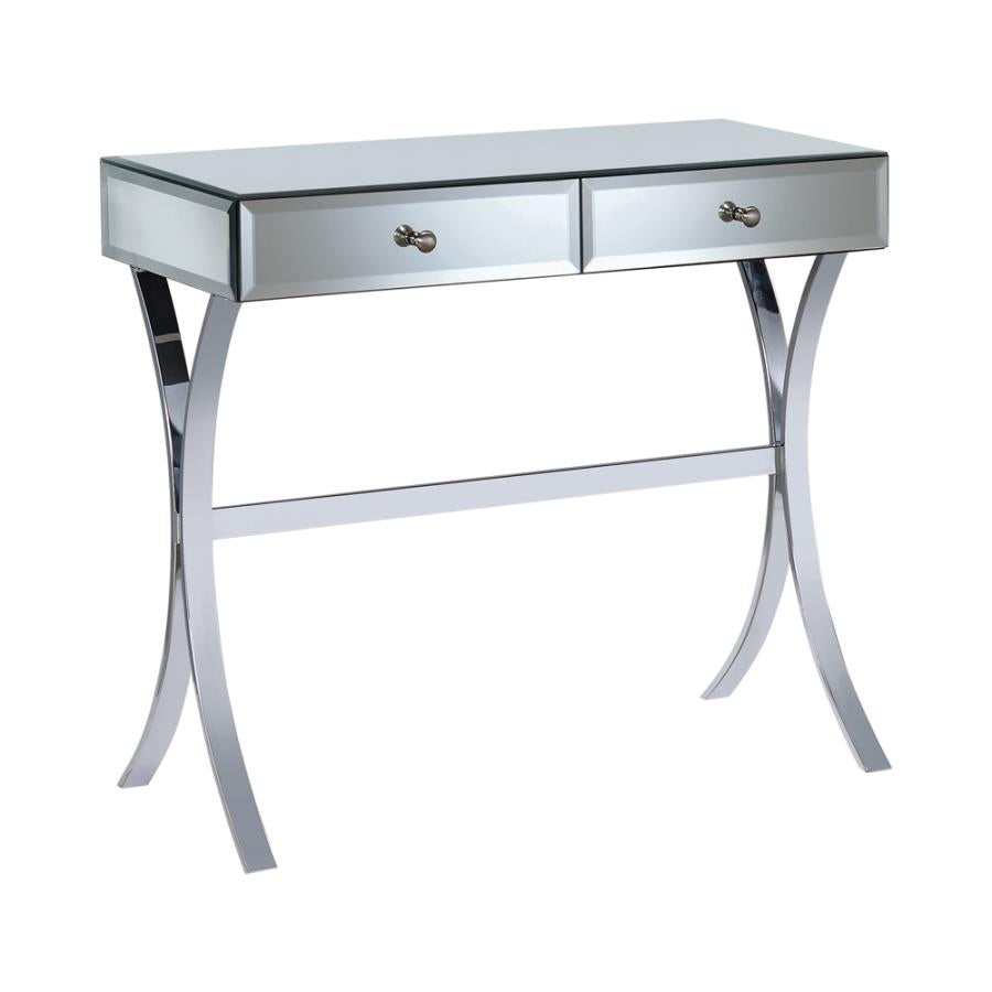 Scilla Silver Console Table