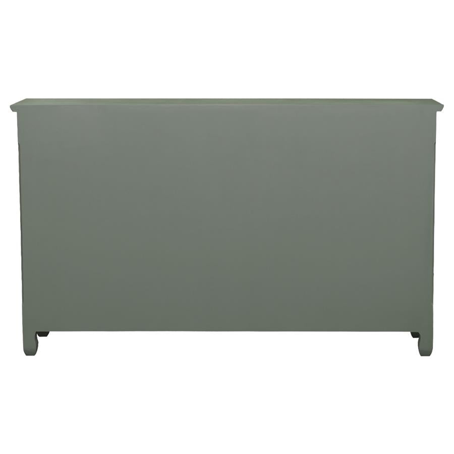 Madeline Green Accent Cabinet