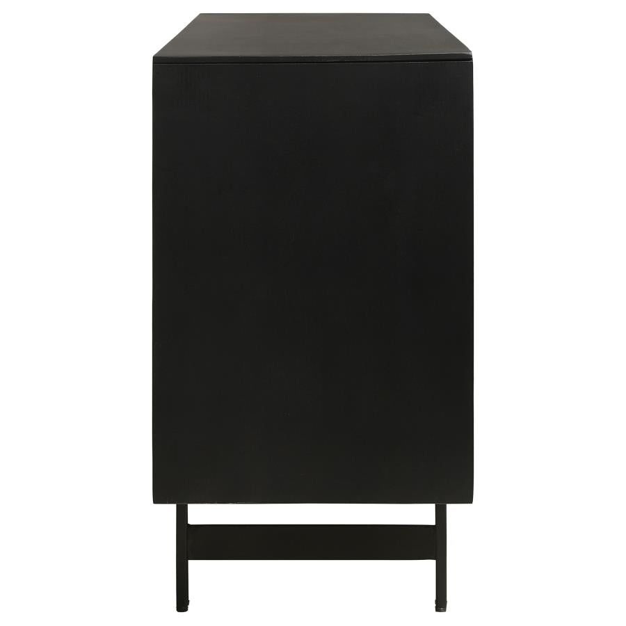Aminah Brown Accent Cabinet