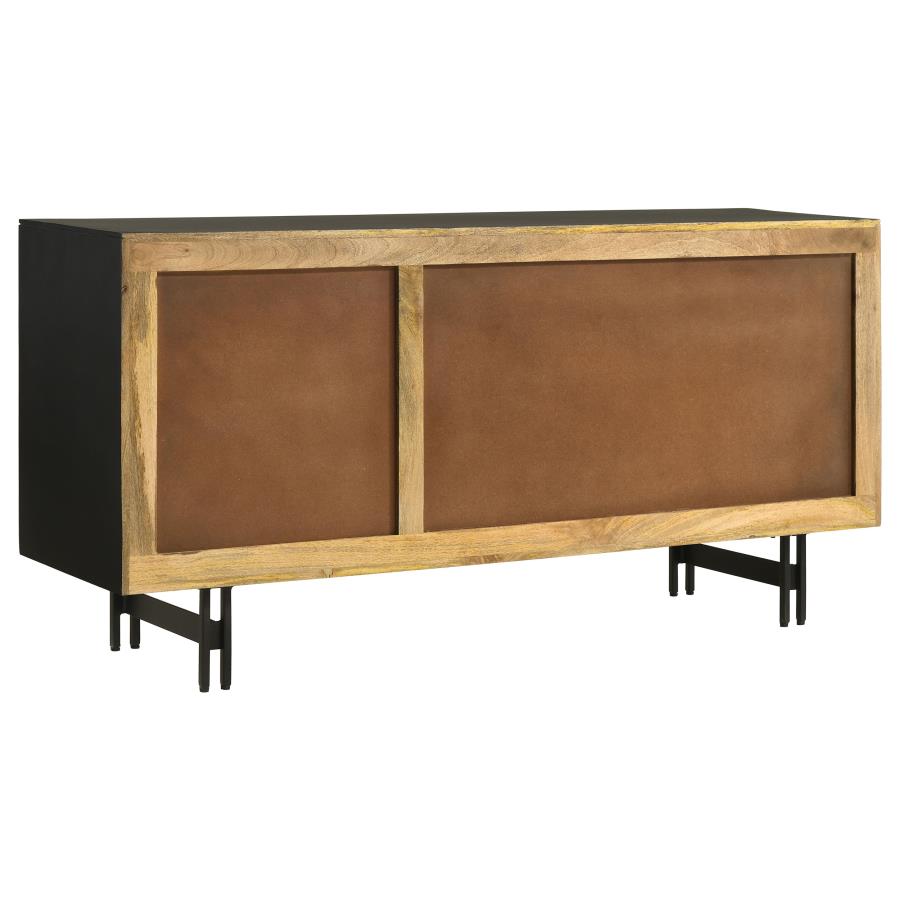 Aminah Brown Accent Cabinet