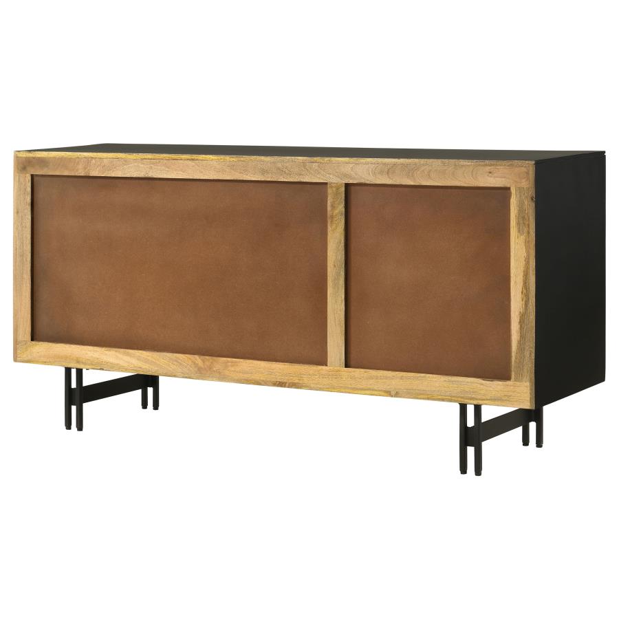 Aminah Brown Accent Cabinet