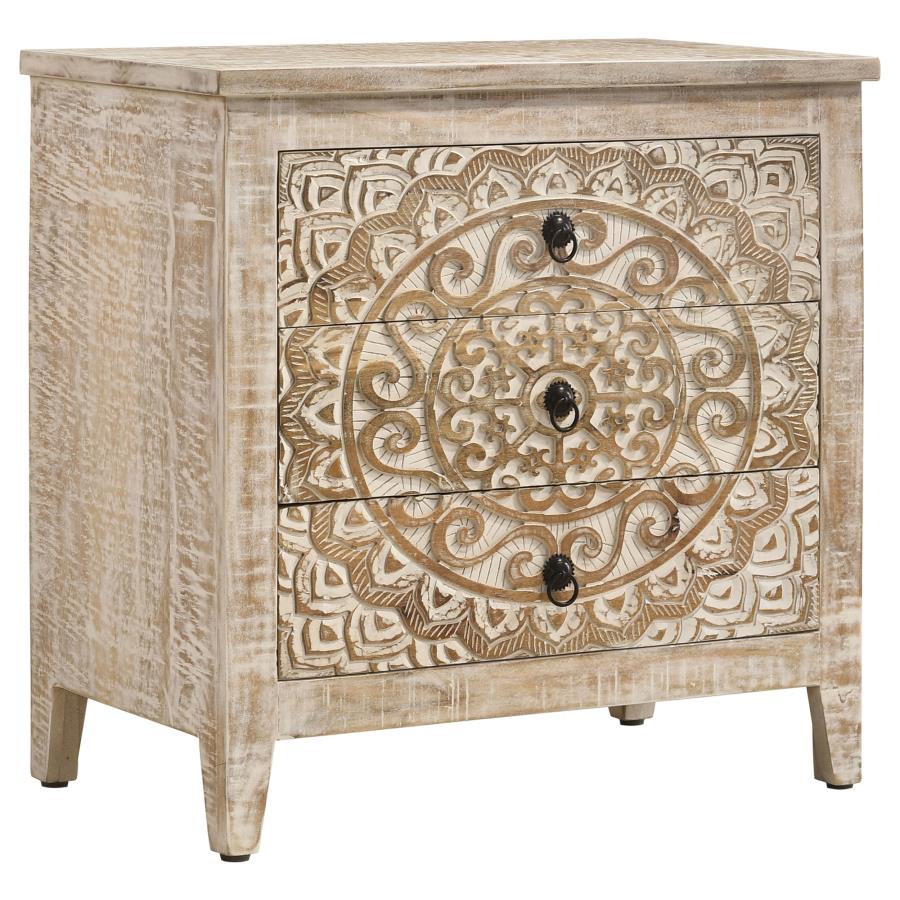 Mariska Brown Accent Cabinet