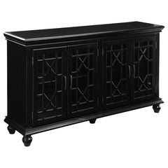 Kovu Black Accent Cabinet